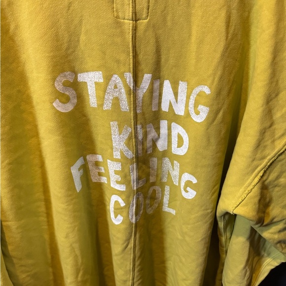 Women’s Aerie Lime Green Staying Kind Feeling Cool Oversized Sweater - Picture 5 of 5